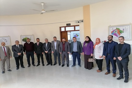 A scientific visit to the laboratories of the Upper Euphrates Basin Developing Centre